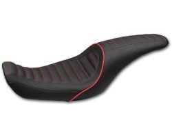 REVERE JOURNEY ONE-PIECE BLACK WITH RED STITCHING